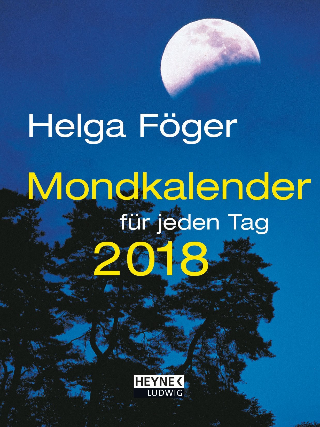 Mondkalender für jeden Tag 2018: Taschenkalender Calendars