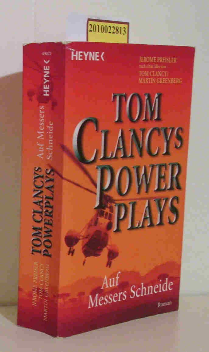 Tom Clancys Power Plays: Auf Messers Schneide: Roman Crime & Thrillers