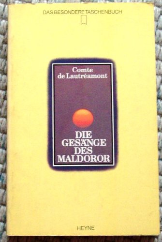 Die Gesänge des Maldoror Contemporary literature