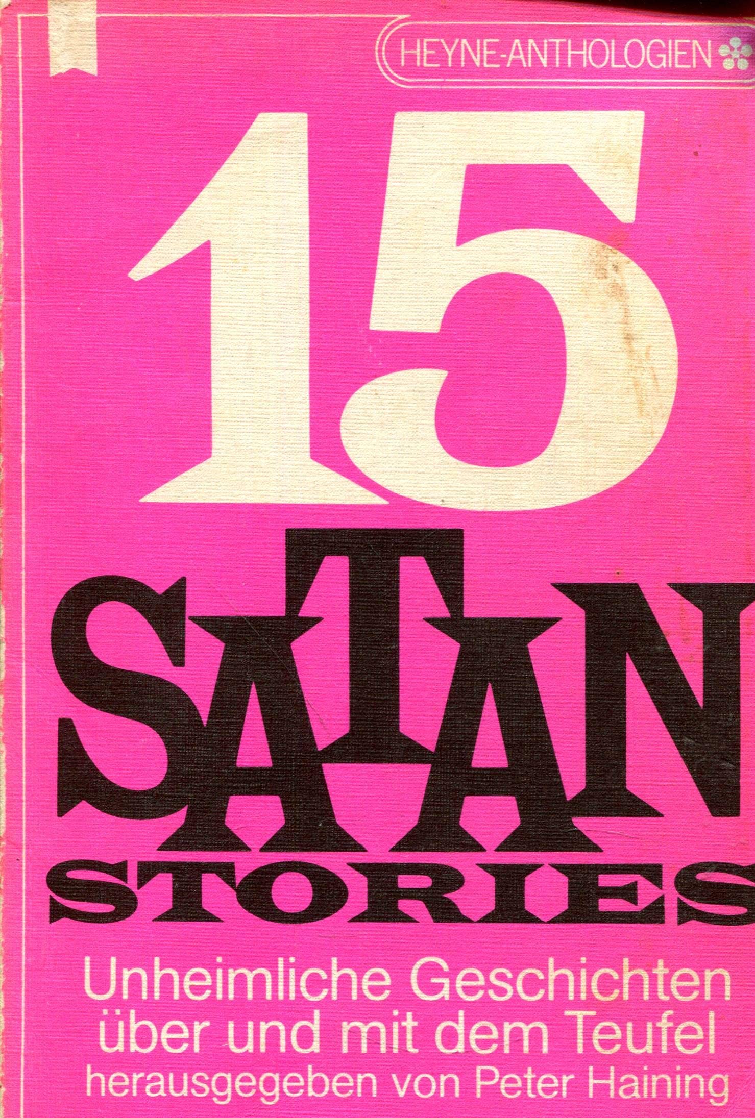 Fünfzehn Satan- Stories. Books