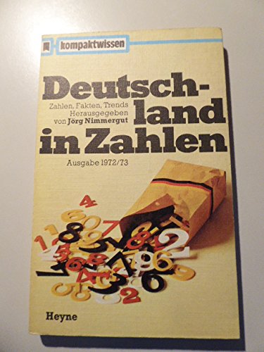 Deutschland in Zahlen Ausgabe 1972 / 1973 Books