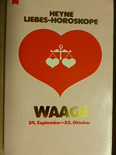 Heyne Liebeshoroskop. Waage. 23. September - 22. Oktober. Books