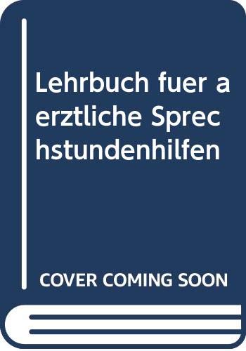 Lehrbuch für ärztliche Sprechstundenhilfen Books