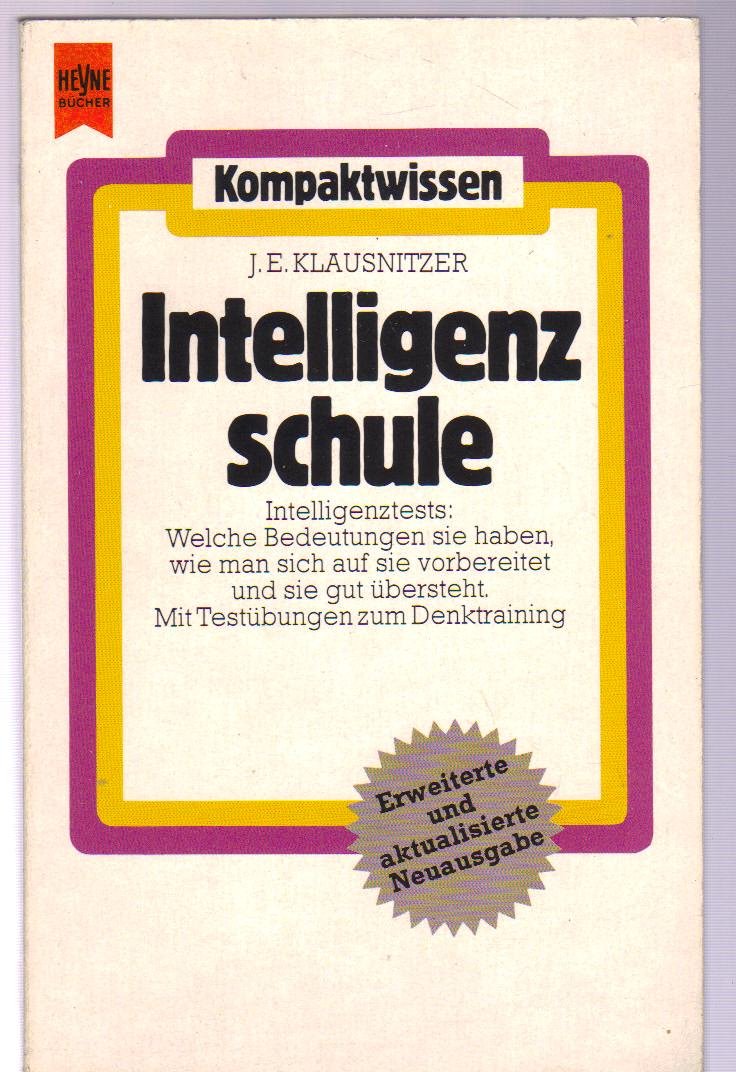 Intelligenzschule. Psychology
