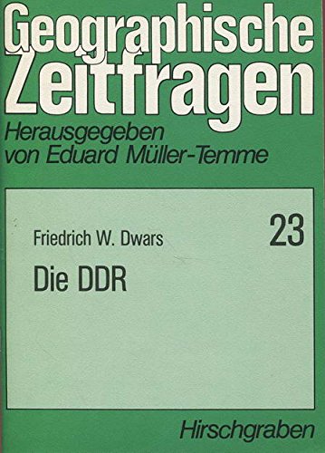 Geographische Zeitfragen - Heft 23 - Die DDR - Books
