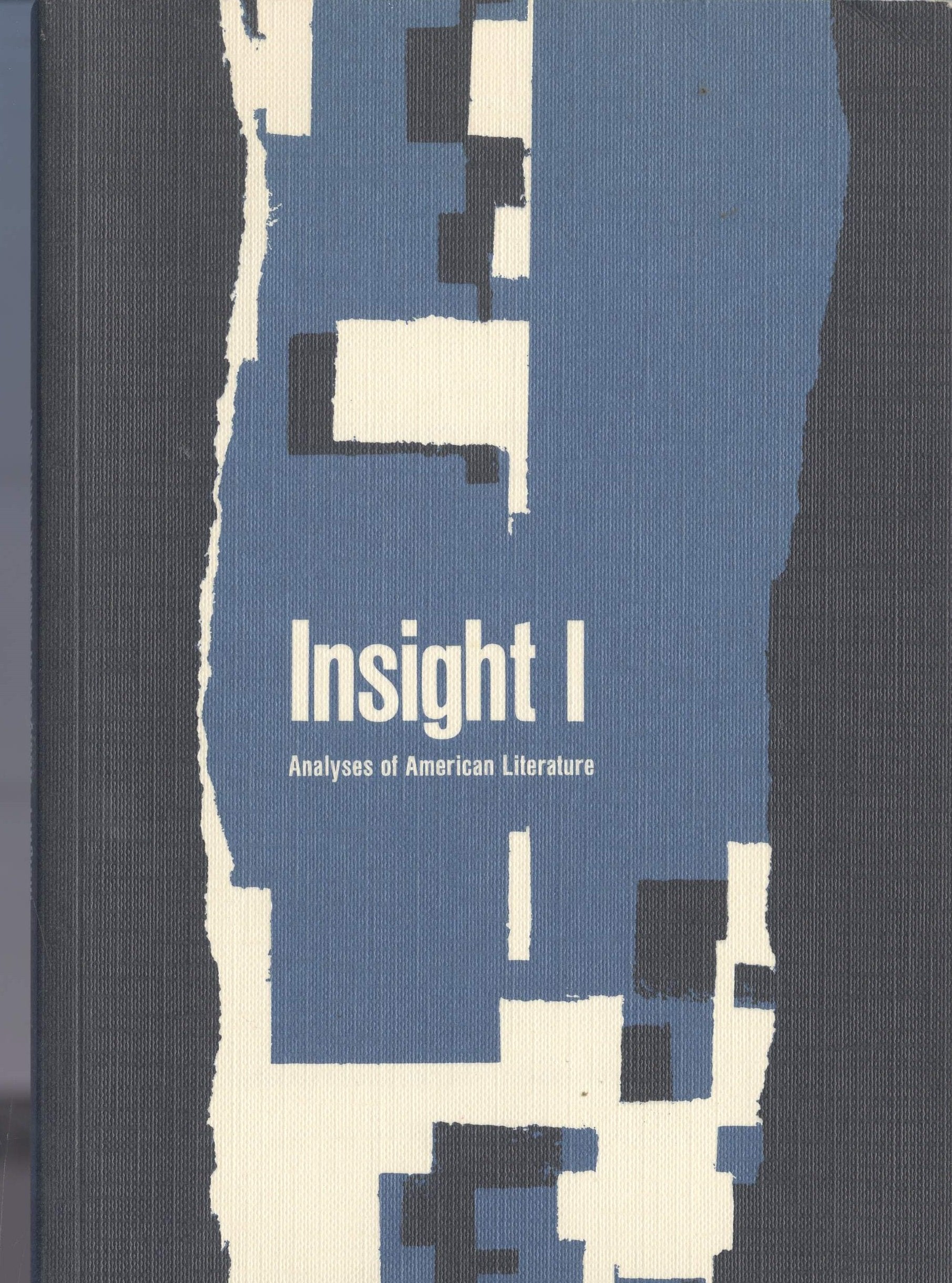 Insight: Band I - Analyses of American Literature Books