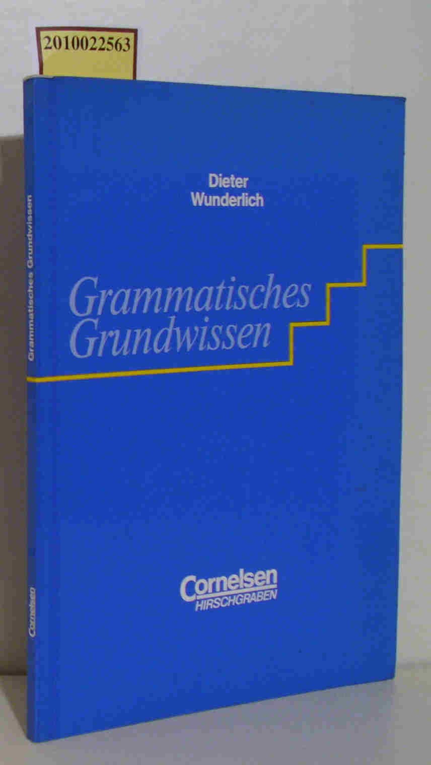 Grammatisches Grundwissen General education