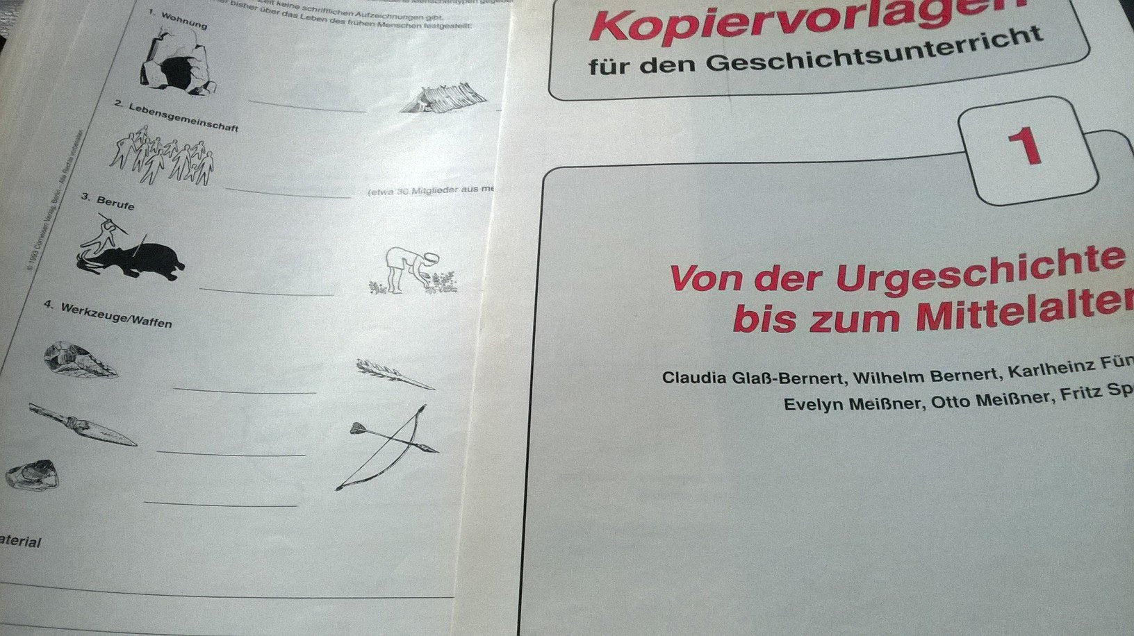 Kopiervorlagen für den Geschichtsunterricht Books