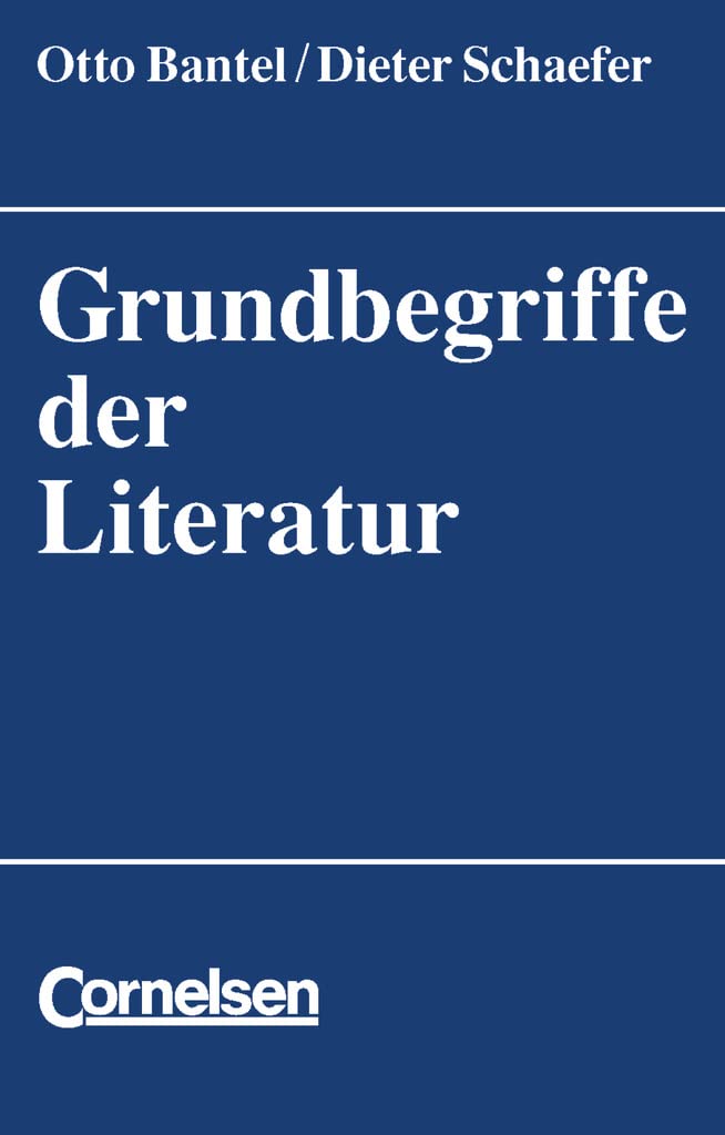 Product Image: Grundbegriffe der Literatur