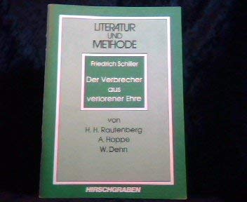 Literatur und Methode, Der Verbrecher aus verlorener Ehre Study Guides