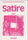 Unterrichtsmodelle für die Sekundarstufe II: Ab 11. Schuljahr - Satire: Textsammlung Books