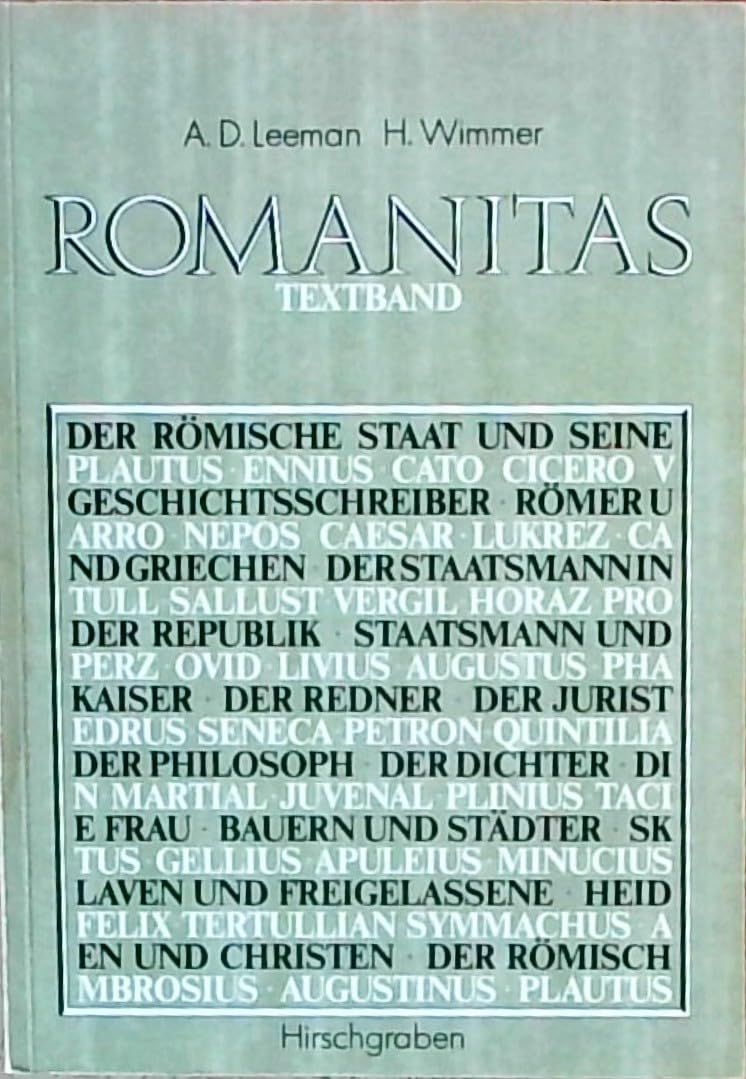 Romanitas. Synthematisches Lesebuch der lateinischen Literatur - Textband Books