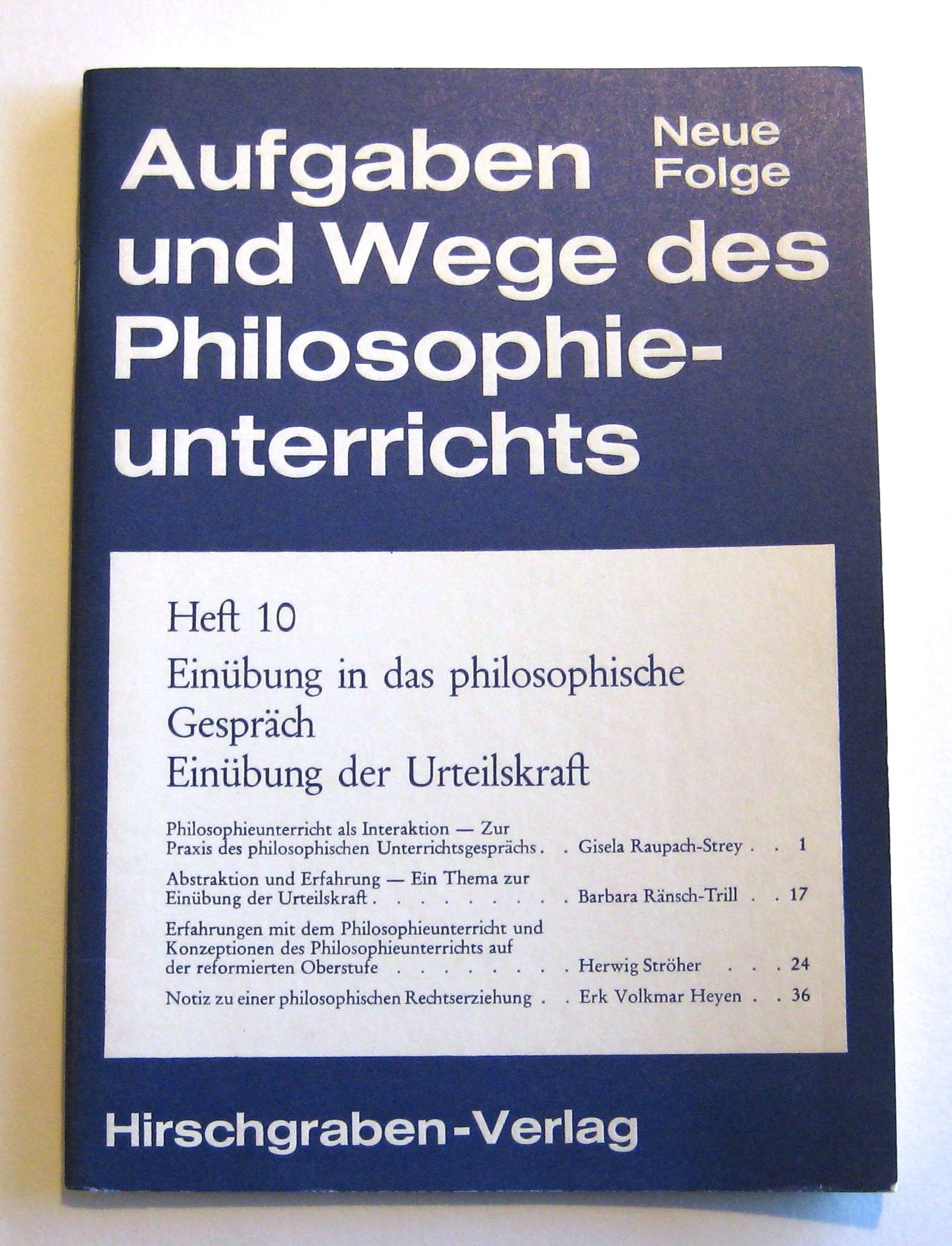 Einführung in das philosophische Gespräch Books