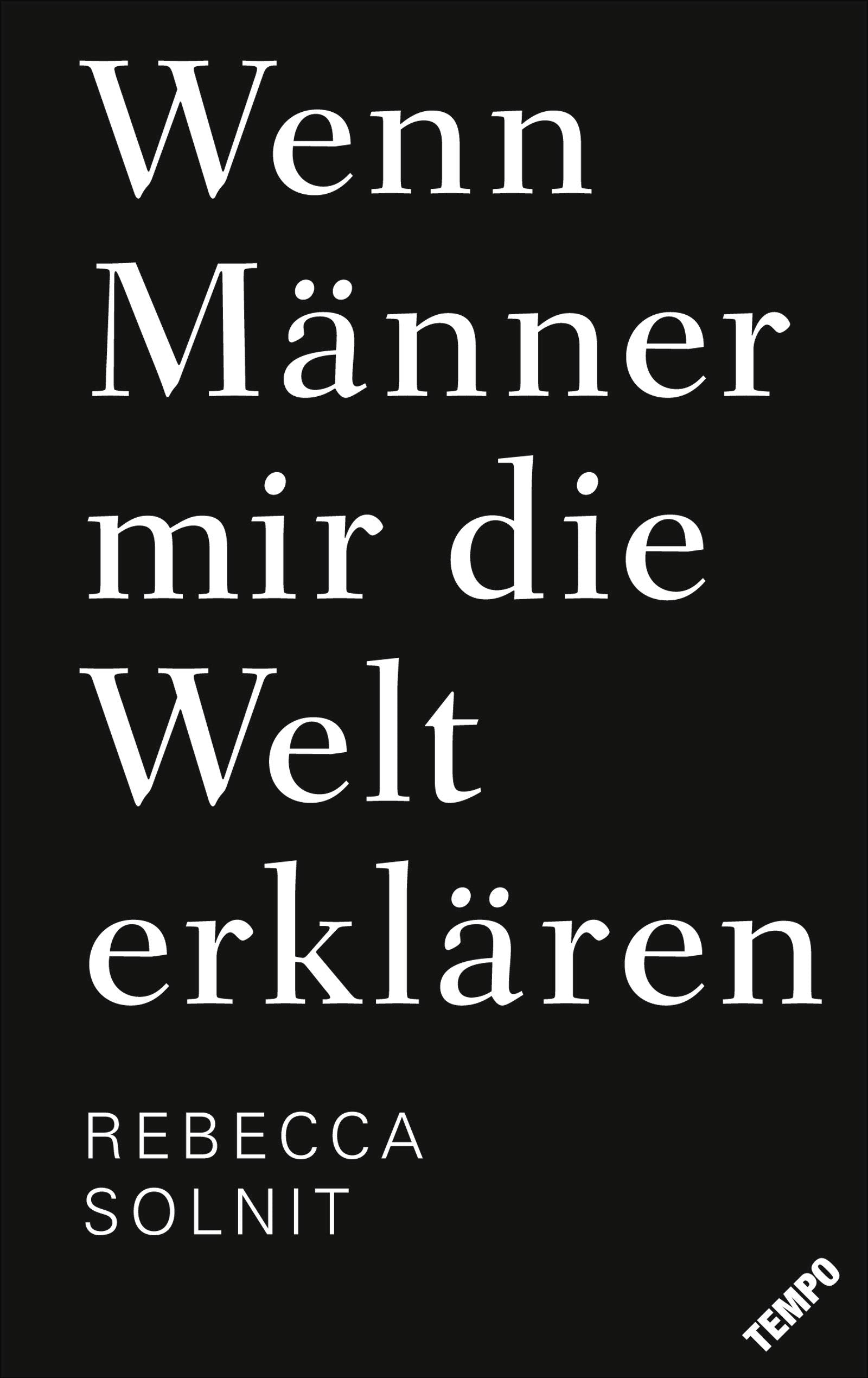 Wenn Männer mir die Welt erklären Social Sciences