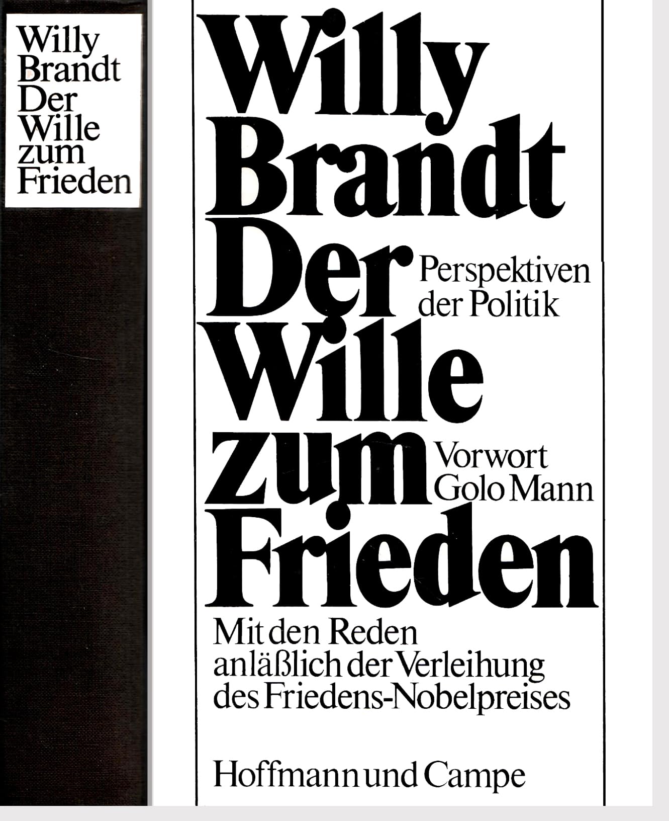 Der Wille zum Frieden Politics & History