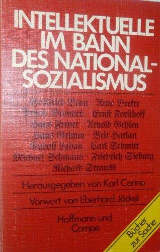 Intellektuelle im Bann des Nationalsozialismus Law