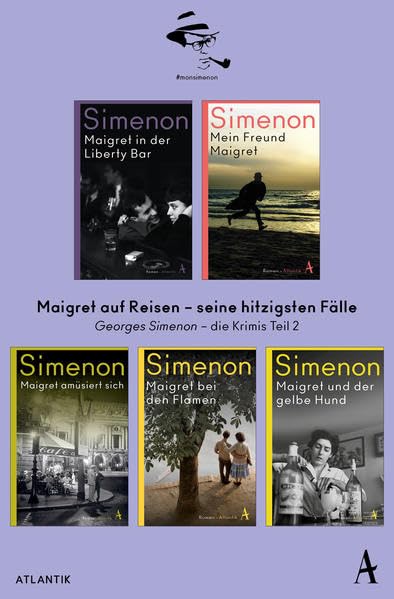 Maigret auf Reisen - seine hitzigsten Fälle: Georges Simenon - Die Krimis Teil 2 Contemporary literature