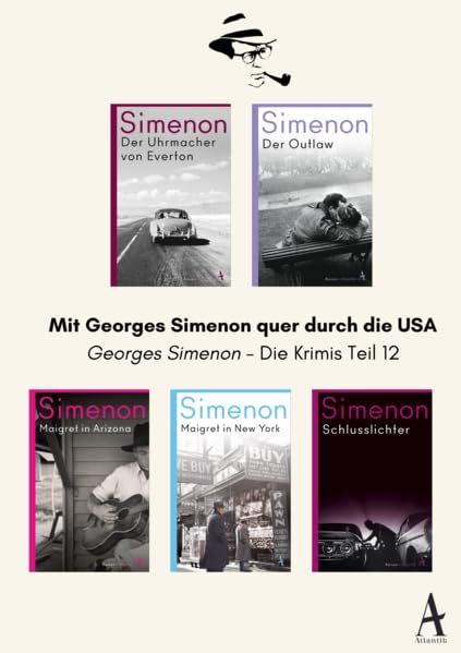 Mit Georges Simenon quer durch die USA: Georges Simenon - Die Krimis Teil 12 Contemporary literature