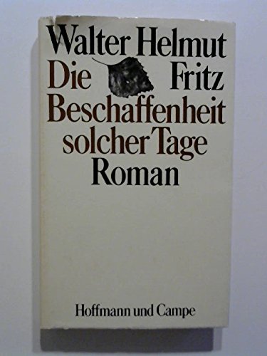 Die Beschaffenheit solcher Tage. Roman Religion & Esotericism