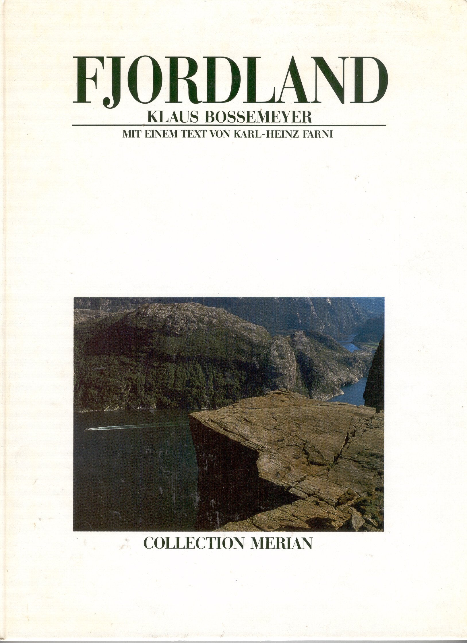 Fjordland. Collection Merian Books
