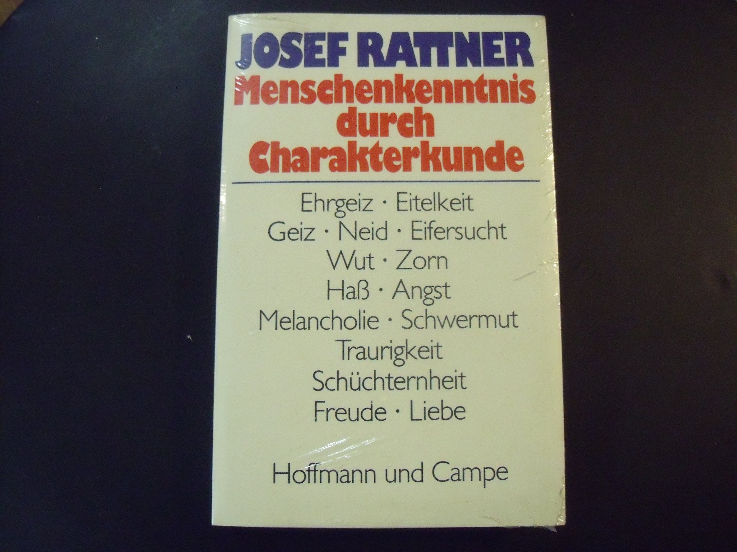 Menschenkenntnis durch Charakterkunde Psychology