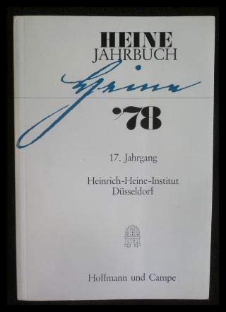 Heine-Jahrbuch 1978. 17.Jahrgang. Books