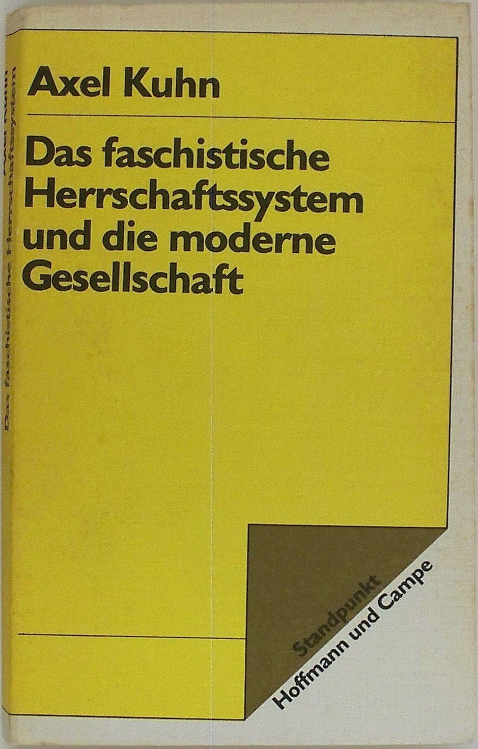 Das faschistische Herrschaftssystem und die moderne Gesellschaft Social Sciences