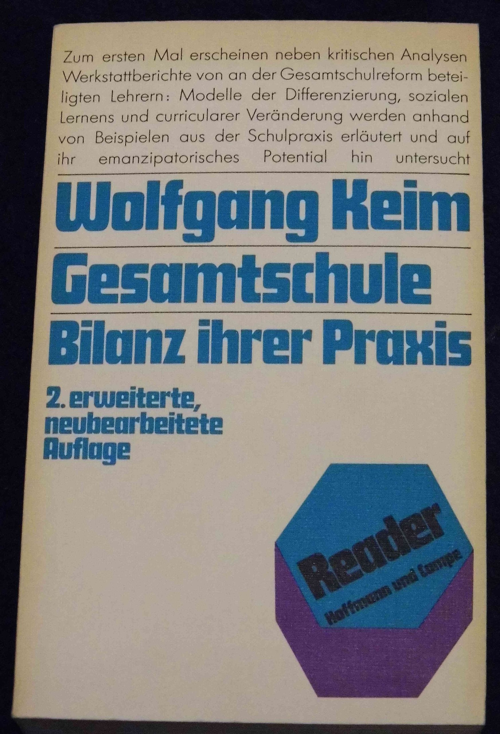 Gesamtschule. Bilanz ihrer Praxis Books