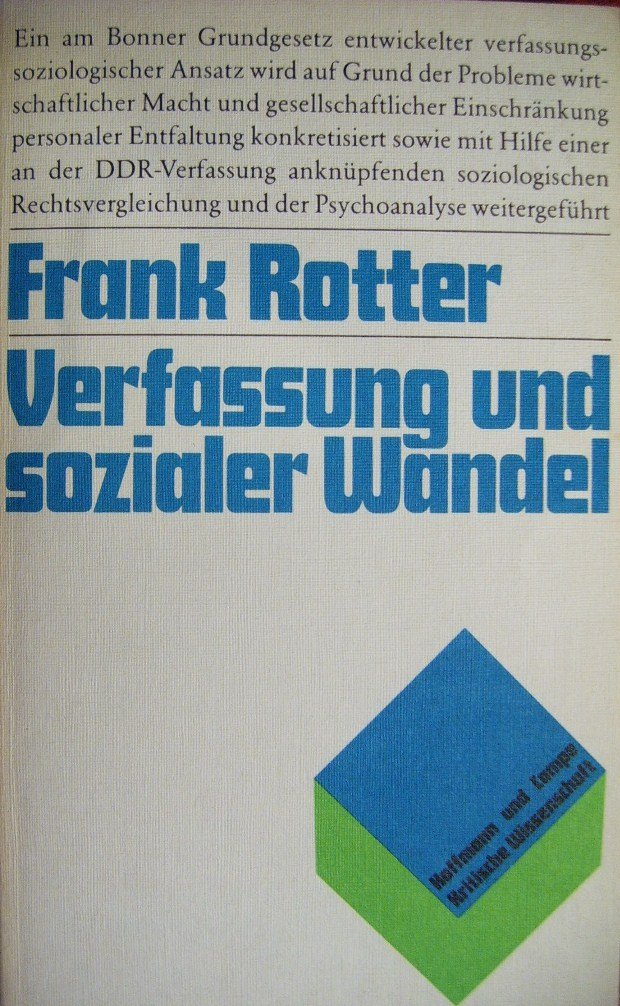 Verfassung und sozialer Wandel. Studien zur systemtheoretischen Rechtssoziologie Books
