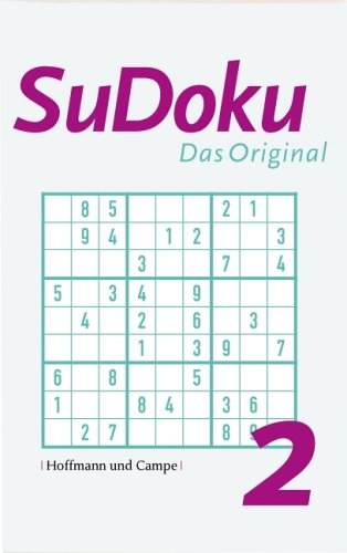 SuDoku 2, Das Original: Mit Lösungen Leisure & Fun