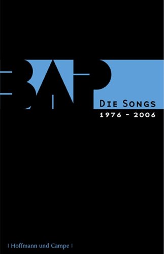 BAP - Die Songs 1976-2006 Poetry