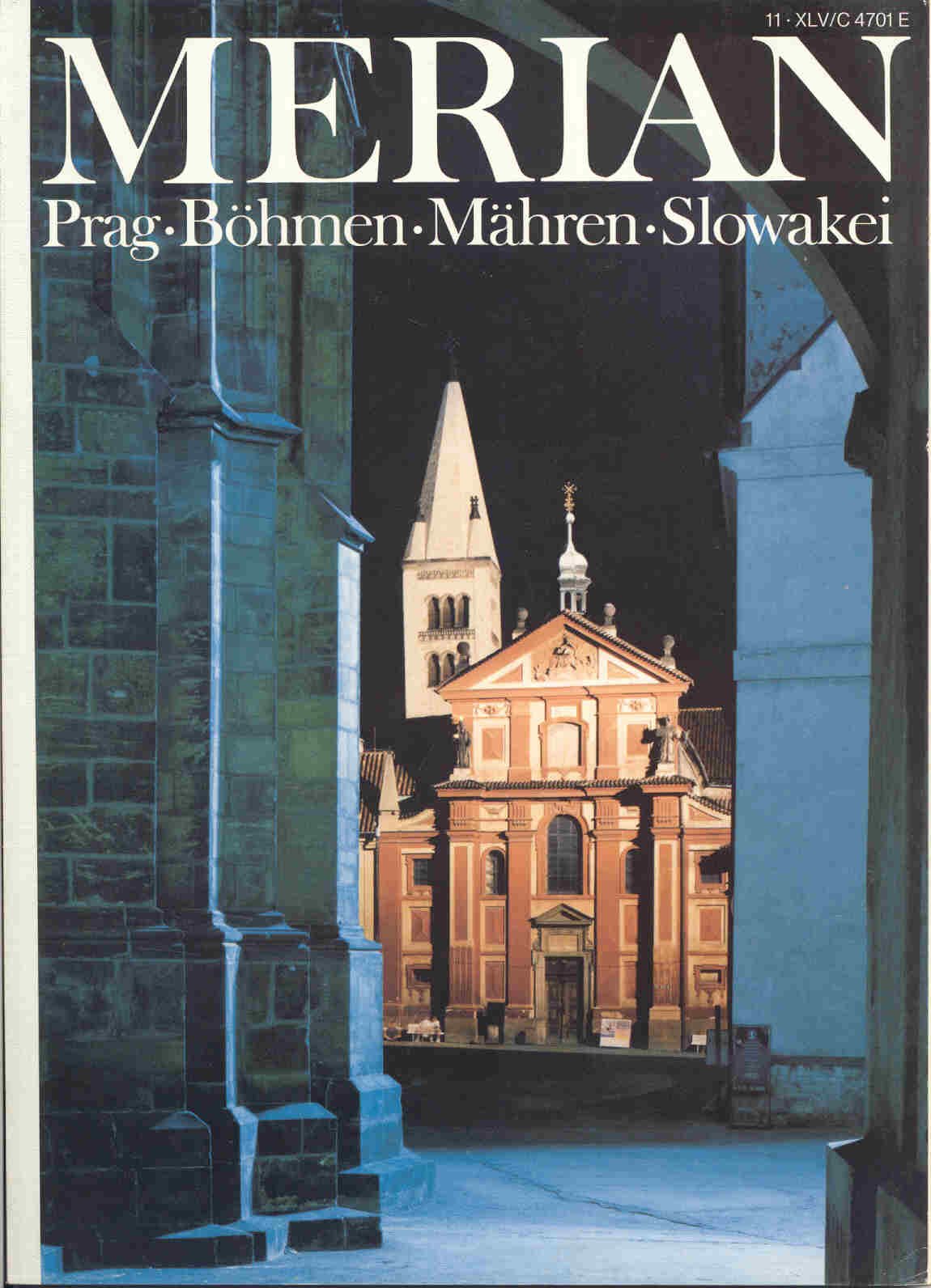 Merian Prag /Böhmen /Mähren Heft 11/45 Travel