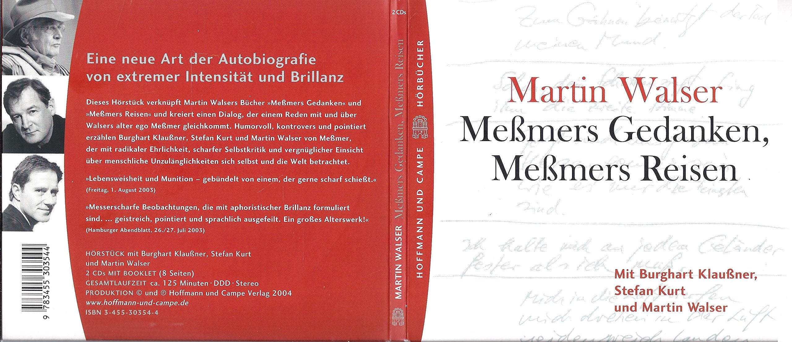 Meßmers Gedanken, Meßmers Reisen, 2 Audio-CDs Contemporary literature