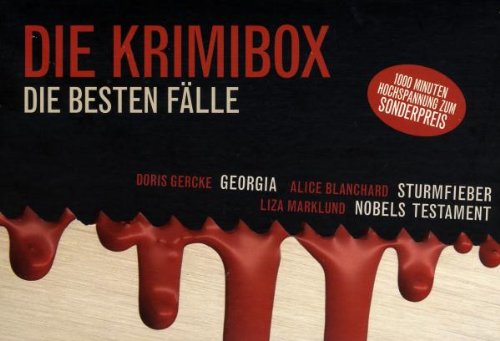Die Krimibox. Die besten Fälle: Blanchard, Alice: Sturmfieber / Gercke, Doris: Georgia / Marklund, Liza: Nobels Testament Contemporary literature Books