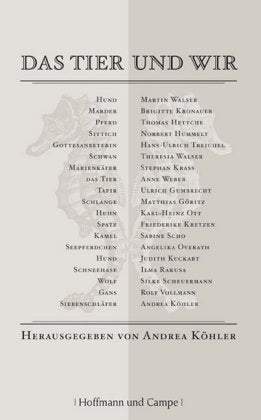 Das Tier und wir: Geschichten von einer unerschöpflichen Liaison Contemporary literature