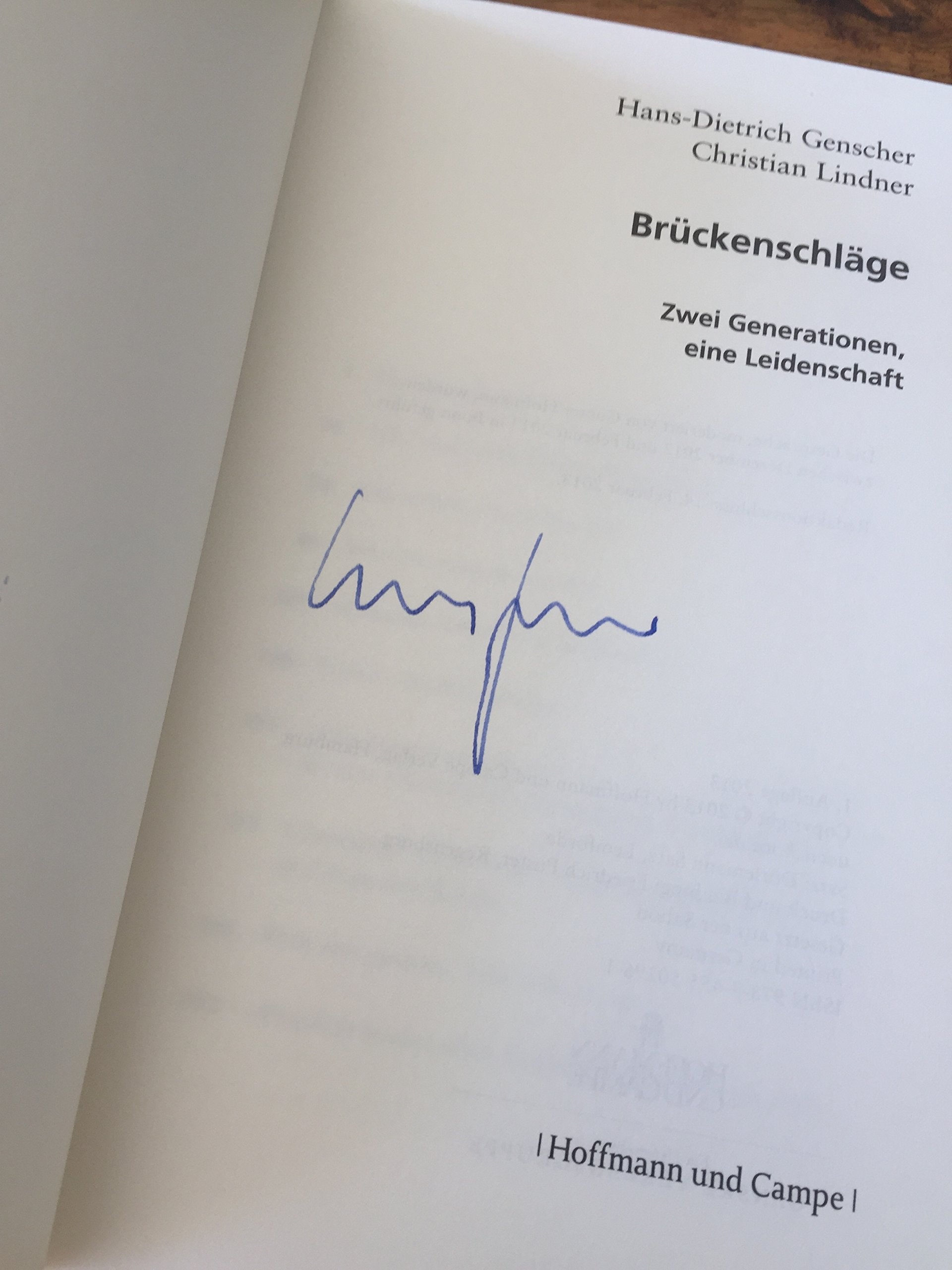 Brückenschläge Politics & History