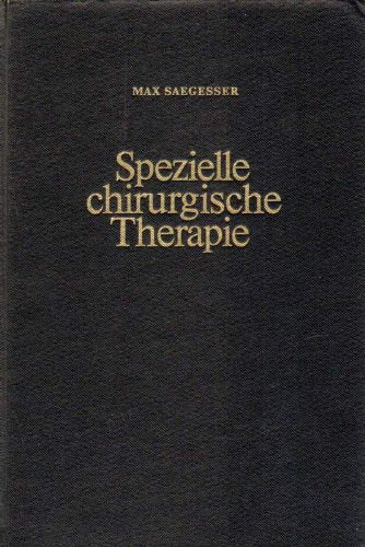 Spezielle chirurgische Therapie. Books