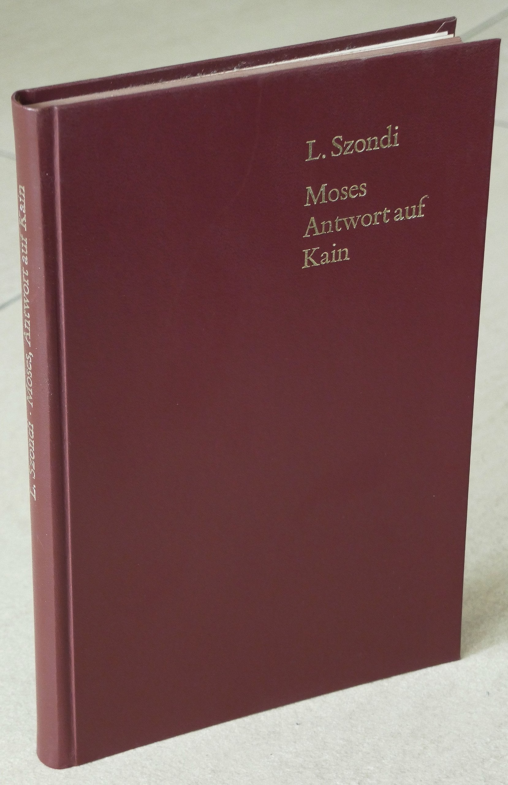 Moses - Antwort auf Kain Psychology