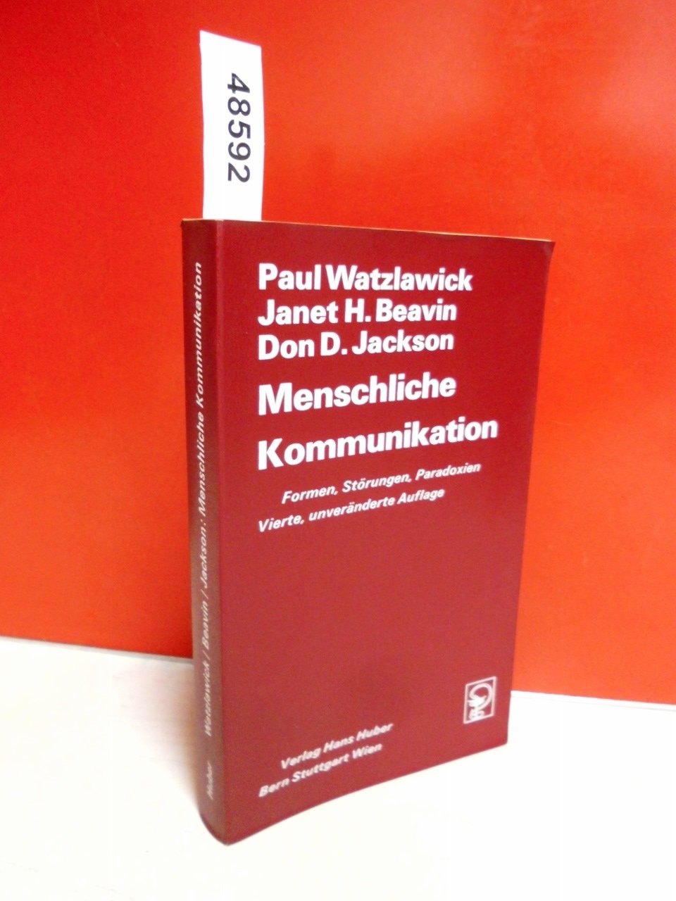 Menschliche Kommunikation. Formen, Störungen, Paradoxien Psychology