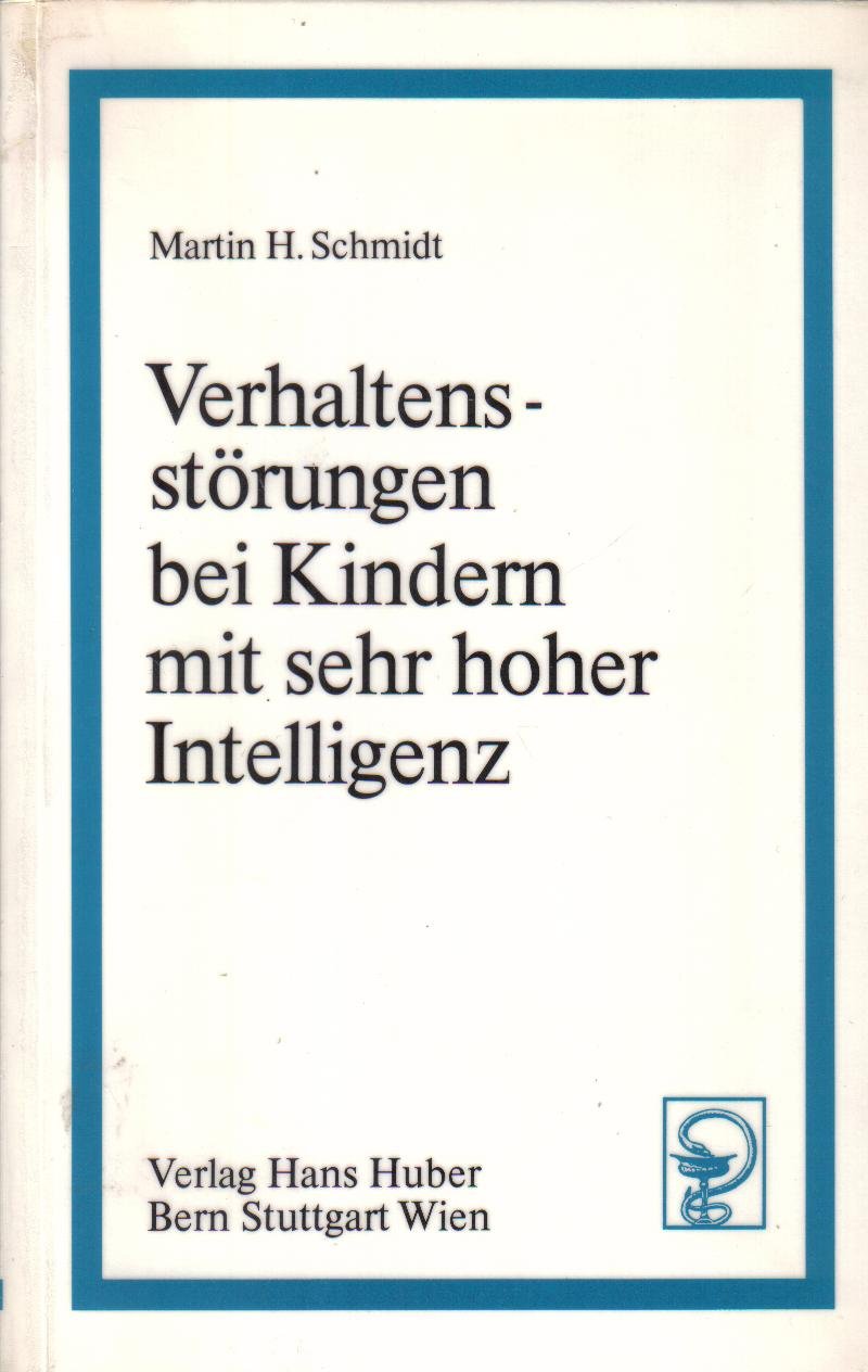 Verhaltensstörungen bei Kindern mit sehr hoher Intelligenz book