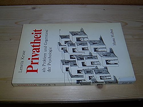 Privatheit als Problem und Gegenstand der Psychologie Psychology