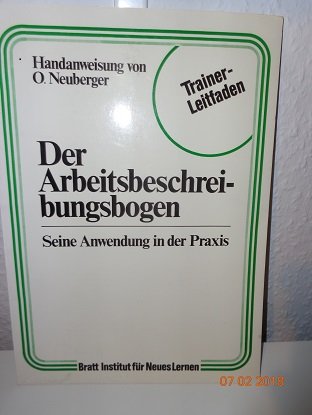Messung und Analyse von Arbeitszufriedenheit: Erfahrungen mit dem "Arbeitsbeschreibungs-Bogen (ABB)" (Schriften zur Arbeitspsychologie) Social Sciences