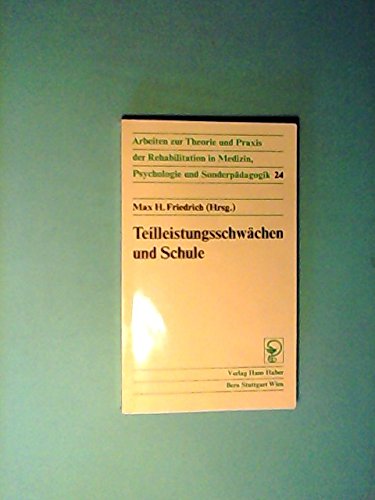 Teilleistungsschwächen und Schule (Rehabilitation) Books