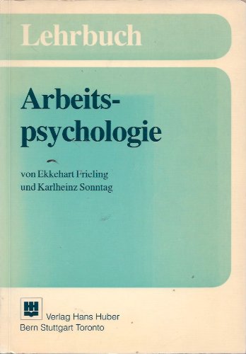 Lehrbuch Arbeitspsychologie Books