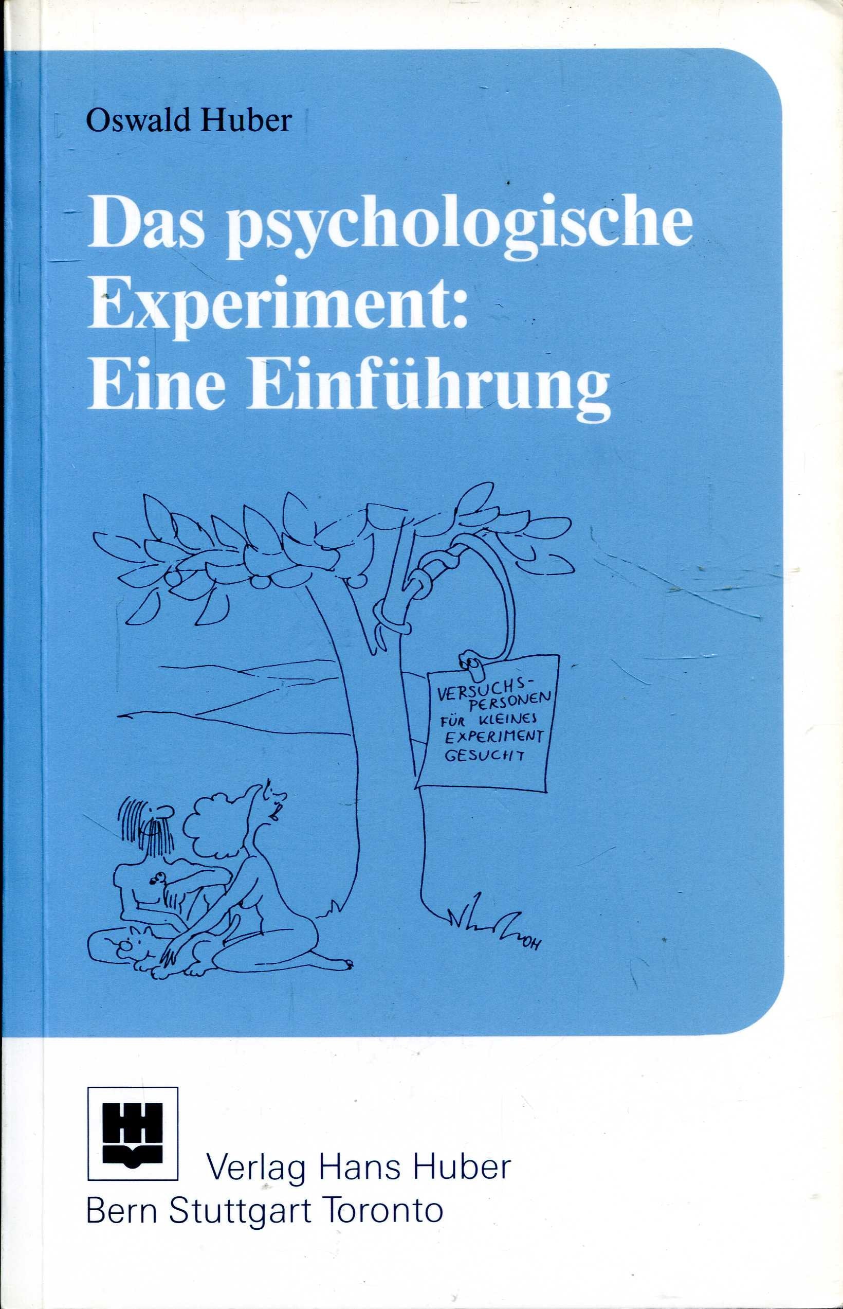 Das psychologische Experiment: Eine Einführung Cartoons