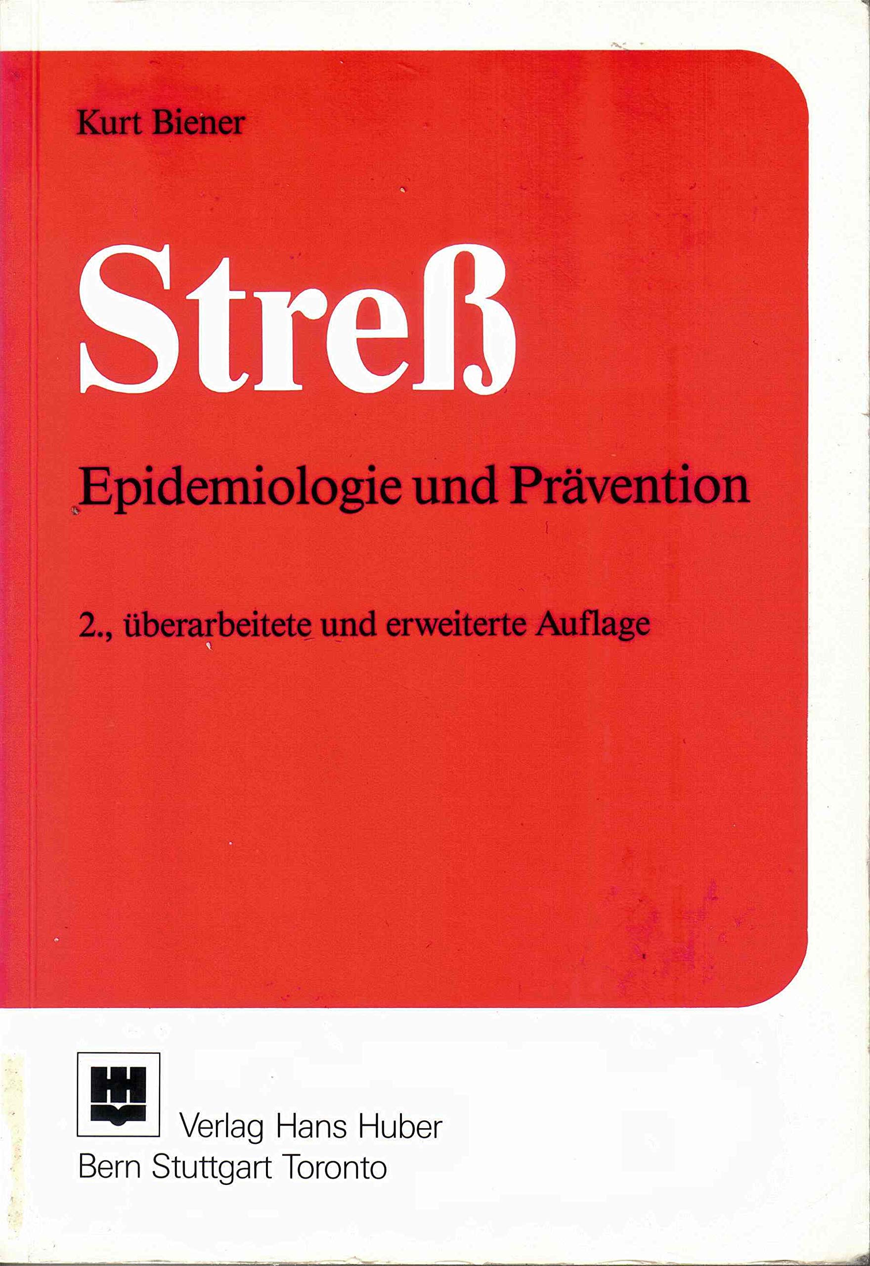 Stress: Epidemiologie und Prävention Medicine