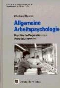 Allgemeine Arbeitspsychologie: Psychische Regulation von Arbeitstätigkeiten Politics & Society