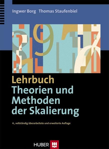 Lehrbuch Theorien und Methoden der Skalierung Psychology