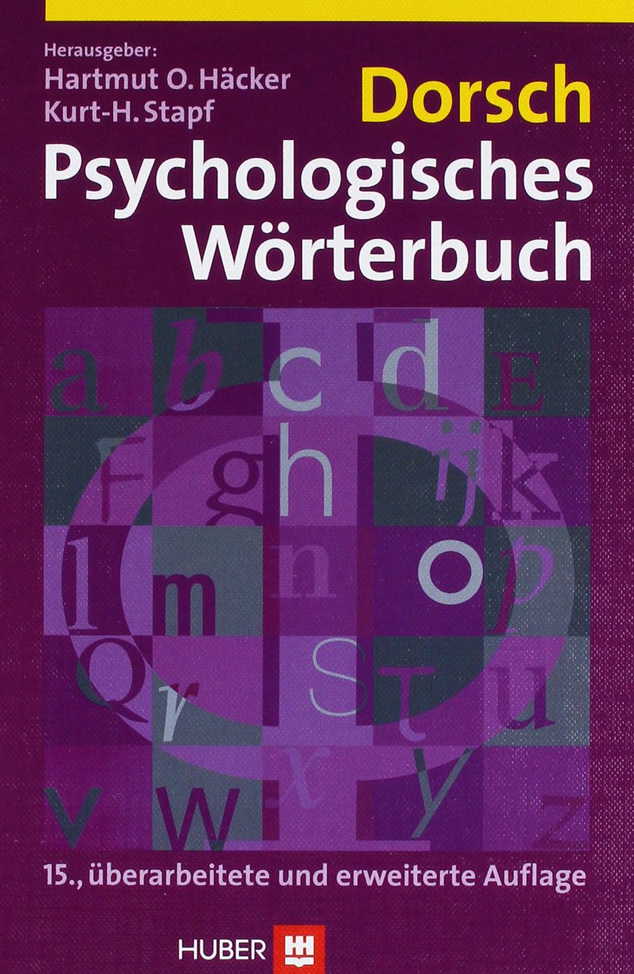 Dorsch Psychologisches Wörterbuch Psychology