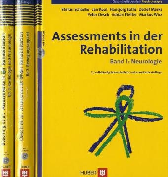 Assessments in der Rehabilitation: Set aus: Band 1 Neurologie, Band 2 Bewegungsapparat, Band 3 Kardiologie und Pneumologie Medicine